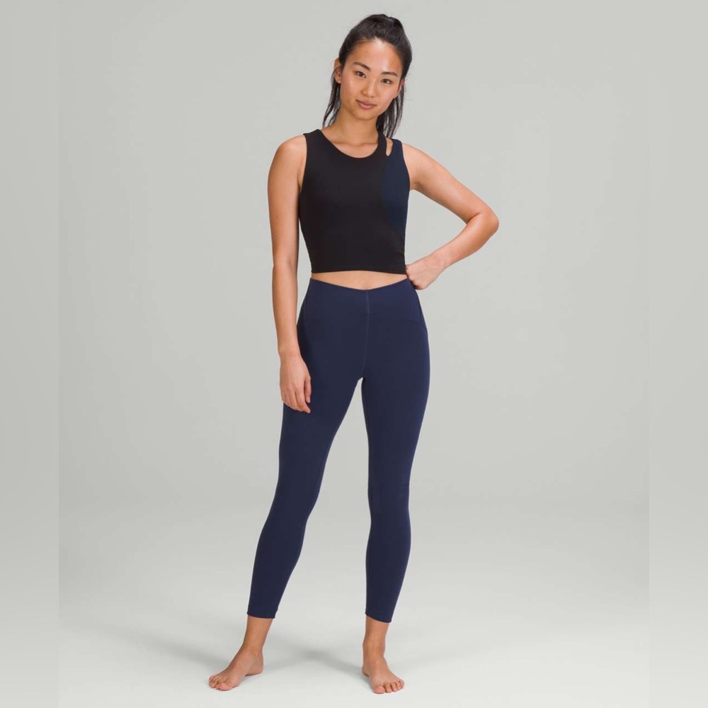 Lululemon Instill High Rise Legging 25” Night Sea Size 4